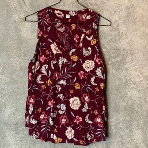 Old Navy Floral Tank Top